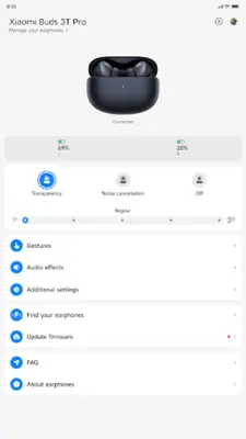 Xiaomi Earbuds android App screenshot 1